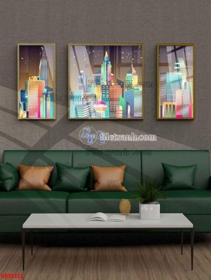 File tranh File tranh bộ hiện đại HD20452 (gốc) chủ đề tĩnh vật