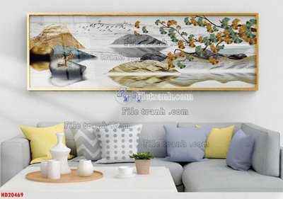 File gốc File tranh bộ hiện đại HD20469 (ảnh rõ nét) để in