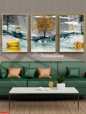 Download file File tranh bộ hiện đại HD20493 (gốc) in mica bàn thờ