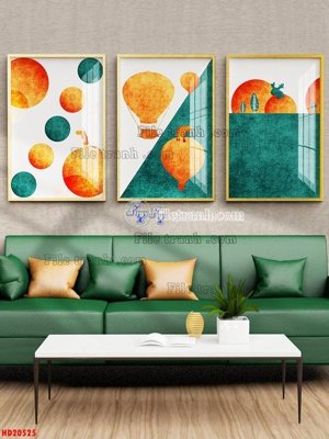 File tranh File tranh bộ hiện đại HD20525 (ảnh gốc) sắc nét hoàn hảo