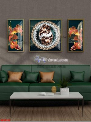 File ảnh File tranh bộ hiện đại HD20526 (gốc) in biển hiệu