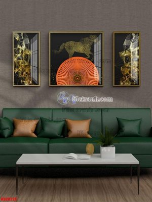 File gốc File tranh bộ hiện đại HD20528 (in mica) làm quà tặng