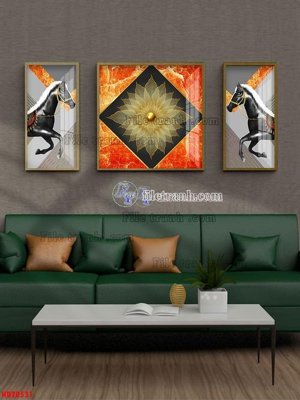 File gốc File tranh bộ hiện đại HD20531 (in mica) làm quà tặng