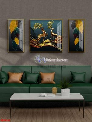 File in trần File tranh bộ hiện đại HD20535 (bản gốc) đại dương