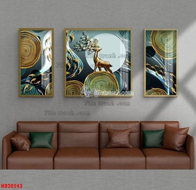 Tải về hình ảnh gốc File tranh bộ hiện đại HD20543 sắc nét