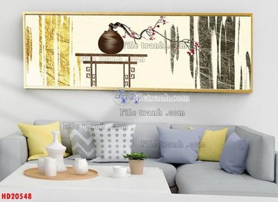 File tranh File tranh bộ hiện đại HD20548 (gốc) chủ đề thiên nhiên