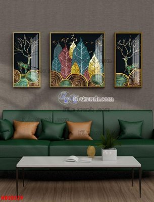 Tải file File tranh bộ hiện đại HD20559 (PSD) cho in tranh 3D