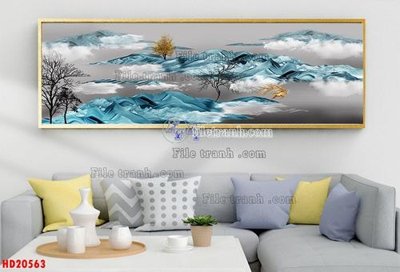 Tải file gốc File tranh bộ hiện đại HD20563 (để in lụa)