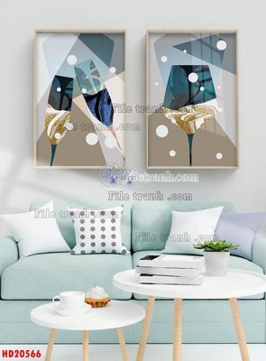 Tải file gốc File tranh bộ hiện đại HD20566 (in không vỡ ảnh)