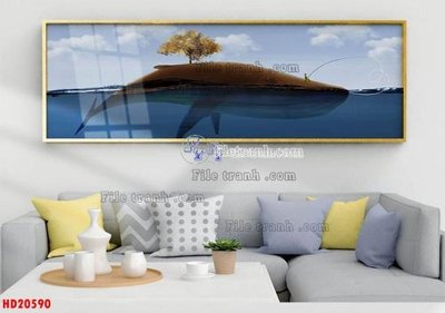 File gốc File tranh bộ hiện đại HD20590 (chủ đề hiện đại) trang trí