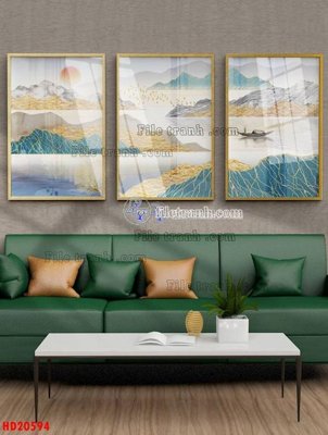 File tranh File tranh bộ hiện đại HD20594 (ảnh gốc) in trần xuyên sáng