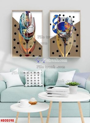 Tải về hình ảnh gốc File tranh bộ hiện đại HD20598 sắc nét