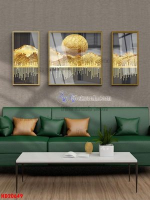 File gốc in mica File tranh bộ hiện đại HD20649 chất lượng