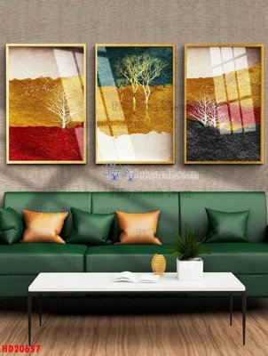 File ảnh gốc File tranh bộ hiện đại HD20657 (chuyên in mica)