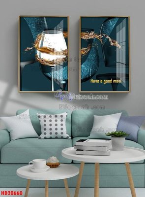 Tải file tranh gốc File tranh bộ hiện đại HD20660 chất lượng cao