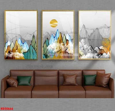 Tải file gốc File tranh bộ hiện đại HD20666 (in khổ lớn) quảng cáo