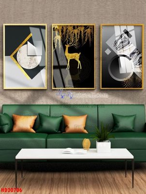 Tải file gốc File tranh bộ hiện đại HD20706 (bản PSD) còn layer