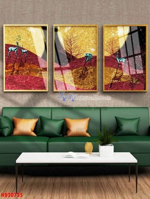 File PSD File tranh bộ hiện đại HD20735 (bản gốc) đã tách nền