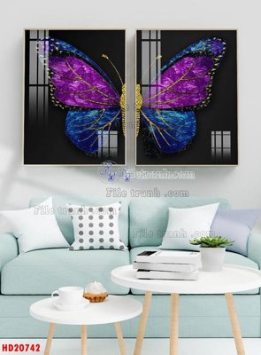 File PSD File tranh bộ hiện đại HD20742 (bản gốc) độ phân giải cao