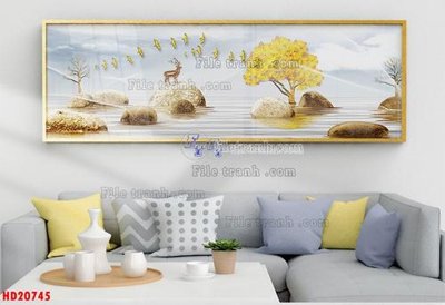 File gốc File tranh bộ hiện đại HD20745 (AI/EPS) cho in ấn