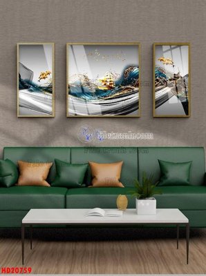 File gốc File tranh bộ hiện đại HD20759 (bản quyền) cho in ấn