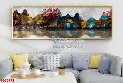 File gốc File tranh bộ hiện đại HD20772 (phong cách) cổ điển