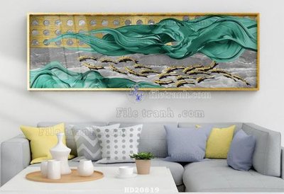 Tệp tin gốc File tranh hiện đại pha lê gương HD20819 (dùng cho in ấn) chuyên nghiệp