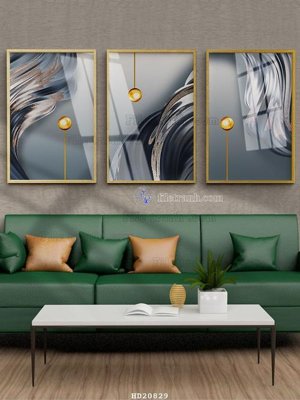 File PSD File tranh hiện đại pha lê gương HD20829 (gốc) tách lớp chi tiết