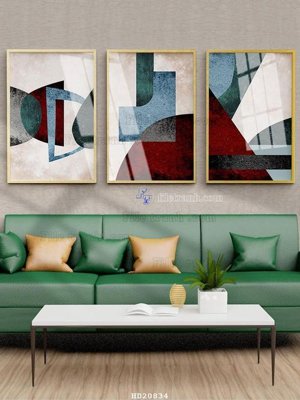 File gốc in ấn File tranh hiện đại pha lê gương HD20834 chất lượng vượt trội