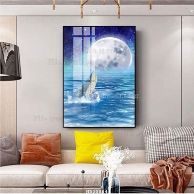 Tải file File tranh hiện đại pha lê gương HD20864 (gốc) làm file tranh quảng cáo