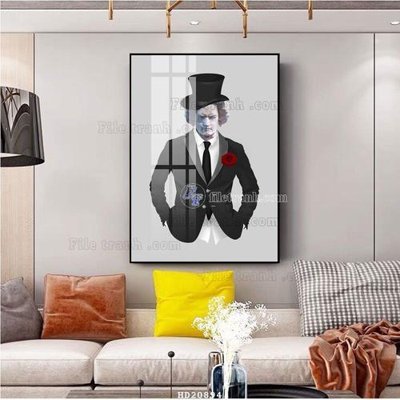 File ảnh File tranh hiện đại pha lê gương HD20894 (gốc) trang trí khách sạn