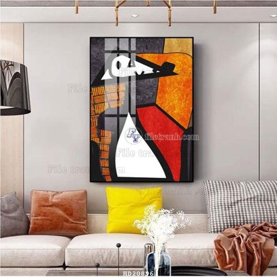 Chi tiết file gốc File tranh hiện đại pha lê gương HD20896 (cho in tráng gương)