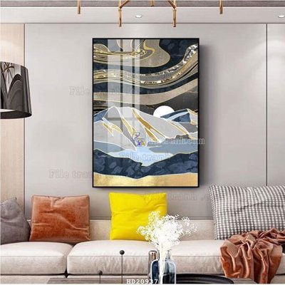 File tranh File tranh hiện đại pha lê gương HD20937 (ảnh gốc) độc quyền