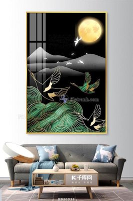 File in ấn File tranh hiện đại pha lê gương HD20938 (bản gốc) cao cấp