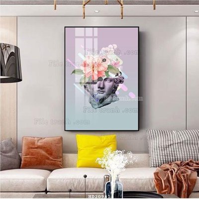 File ảnh File tranh hiện đại pha lê gương HD20941 (gốc) cho trang trí nội thất