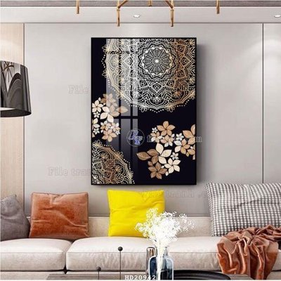 File PSD File tranh hiện đại pha lê gương HD20942 (gốc) cho designer