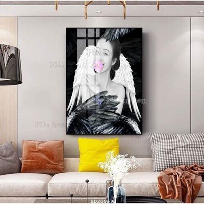 File ảnh File tranh hiện đại pha lê gương HD20969 (gốc) in decal dán tường
