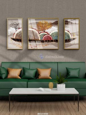 File gốc File tranh hiện đại pha lê gương HD20996 (ảnh rõ nét) để in