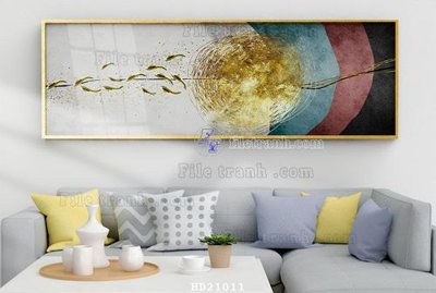 File gốc File tranh hiện đại pha lê gương HD21011 (cho in 3D) độc đáo