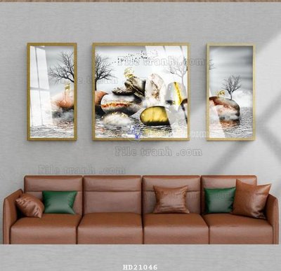 Tải file tranh gốc File tranh hiện đại pha lê gương HD21046 chất lượng cao