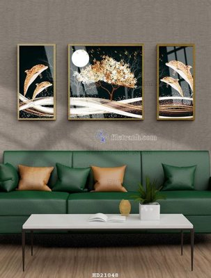 File PSD File tranh hiện đại pha lê gương HD21048 (nguyên bản) cho thiết kế