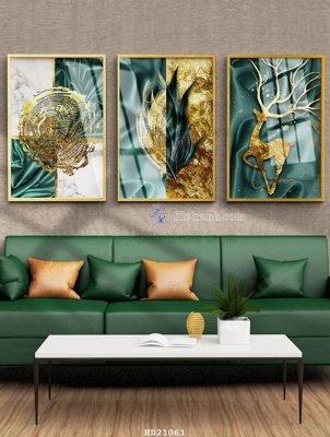 File in mica File tranh hiện đại pha lê gương HD21061 (bản gốc) siêu trong