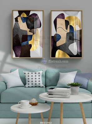 File gốc File tranh hiện đại pha lê gương HD21062 (PSD/TIFF) độ phân giải cao