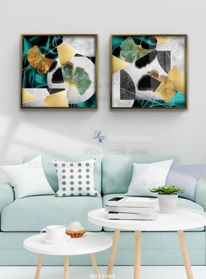 Download file ảnh gốc File tranh hiện đại pha lê gương HD21066 để in ấn