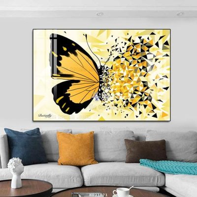 File ảnh File tranh hiện đại pha lê gương HD21071 (gốc) in quảng cáo ngoài trời