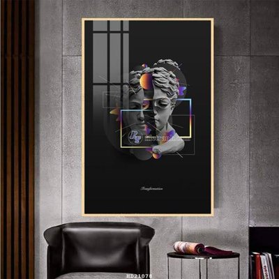 File in lụa File tranh hiện đại pha lê gương HD21078 (phong cảnh) File tranh hiện đại pha lê gương HD21078