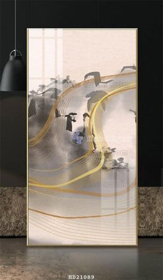 Hình ảnh file gốc File tranh hiện đại pha lê gương HD21089 cho in UV