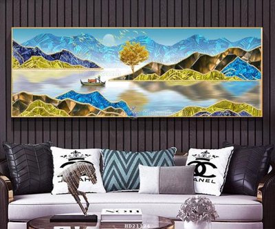 Download file ảnh gốc File tranh hiện đại pha lê gương HD21124 để in ấn