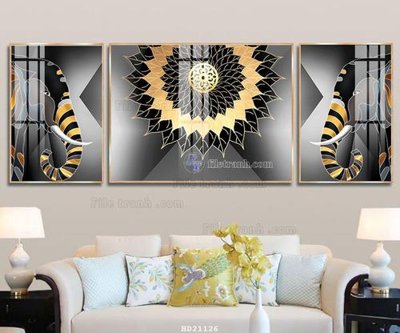 Tải file File tranh hiện đại pha lê gương HD21126 (gốc) chủ đề tôn giáo