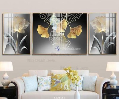 Tải file gốc File tranh hiện đại pha lê gương HD21185 (bản PSD) chỉnh sửa được